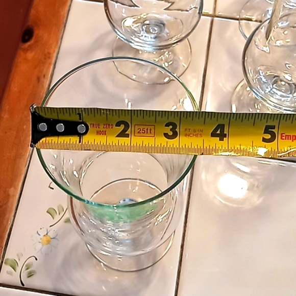 Vintage Mojitos Miami Cuban Restaurant 8" Hurricane Cocktail Glasses. Set of 11. - Picture 16 of 16